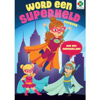 👉 Hobbyboek papier One Size meerkleurig Selecta Word een superheld junior 30 x 21 cm 6416739568232