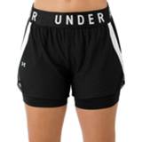 👉 Zwart s XS vrouwen Under Armour Play Up 2in1 Shorts Dames 193444710359