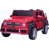 👉 Elektrische kinder auto kinderen rood Mercedes Maybach G650 kinderauto