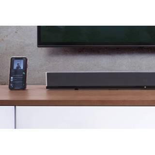 👉 Soundbar aluminium One Size zwart DUTCH ORIGINALS Bluetooth met afstandsbediening, 2.0 Stereo Sound, 30W RMS, HDMI Arc, Optical en 3.5mm Aux Port, 8719831795109