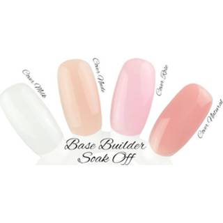 👉 One Size GeenKleur Modena Nails Base Builder Soak Off - Cover Milk 15g. 8720246146264