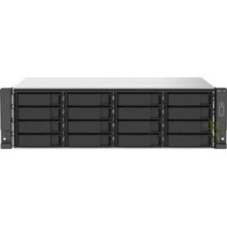 👉 Zwart grijs QNAP TS-1673AU-RP-16G data-opslag-server V1500B Ethernet LAN Rack (3U) Zwart, NAS 4713213517895