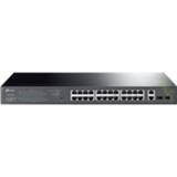 👉 Netwerk-switch zwart mannen TP-LINK TL-SG1428PE Managed Gigabit Ethernet (10/100/1000) 1U Power over Ethern 6935364072209