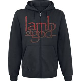 👉 Vest zwart mannen m Lamb Of God - Vulture met capuchon 4064854100220