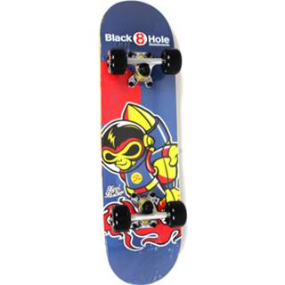Skateboard zwart One Size GeenKleur Black Hole Move Monkey 61 cm/ABEC7 4260195358348