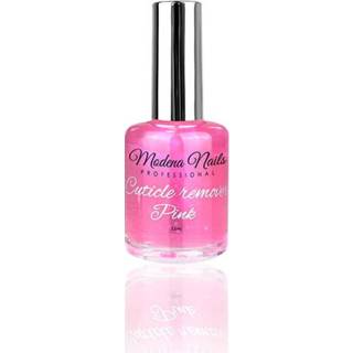 👉 Nagelriem roze One Size GeenKleur Modena Nails Remover - Pink 15ml. 8720246145724