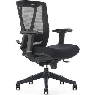 👉 Bureaustoel zwart One Size GeenKleur luxe Kangaro netstof. Multi verstelbaar 8712127066631