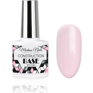 👉 One Size GeenKleur Modena Nails Construction Base Coat Gellak Rosa 7,3ml. 8720246146233