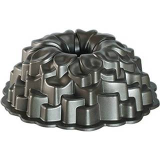 👉 Tulbandvorm aluminium zilverkleurig Nordic Ware Blossom - Ø 27 cm 11172875372
