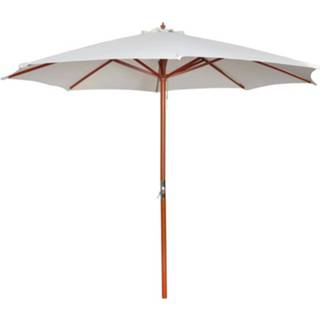👉 Parasol wit VidaXL 300x258 cm 8718475817185