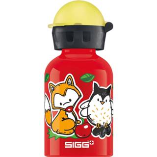 👉 Drinkbeker rood aluminium kinderen Sigg Forest Kids junior 0,3 liter 7610465862391