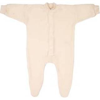 👉 Pyjama 1-delig met voetjes biologisch wollen badstof