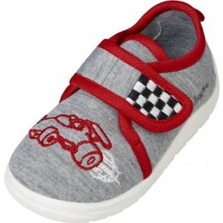 Playshoes schoenen race auto junior textiel grijs maat 30/31