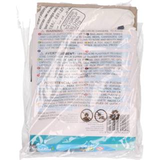 👉 Zwembandje One Size wit kinderen Opblaasbare zebra zwemband 61 cm - Zwembenodigdheden Zwemringen Dieren thema zwembanden voor 8720147277043