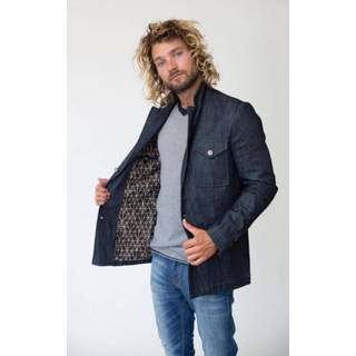 👉 S GeenKleur Amsterdenim | - Jacket COR Raw Candiani Denim 8719322055194