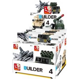 👉 Kunststof Sluban Builder: display 8 army (M38-B0596) 6938242953669