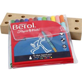 👉 Stift multicolor multikleur Berol stiften Colourfine 12 stuks 5707167000175