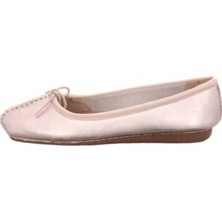 👉 Ballerina's glad leer goud Clarks Ballerinas 5050408391748