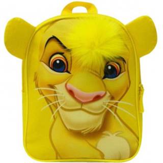 👉 Rugzak geel polyester One Size Disney Lion King Simba junior 10 liter 4891320439771