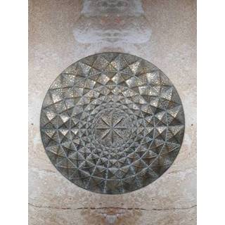 👉 Divers metalen metaal mannen Wanddecoratie mandala muurdecoratie 3D brons 87 cm 7439647119159