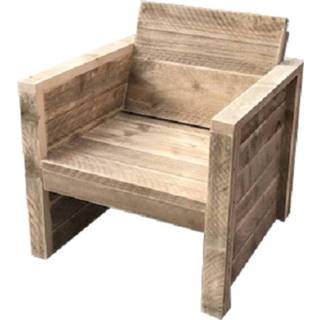 👉 Wood4you - Tuinstoel Vlieland Steigerhout 65lx57hx72d Cm