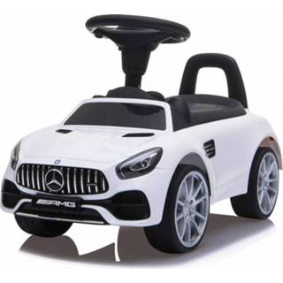 👉 Loopwagen wit kunststof Jamara push-car Mercedes-Benz AMG GT Junior 4042774456139