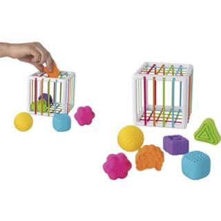 👉 Multicolor kunststof multikleur Fat Brain Toys vormen spel junior 811802025296