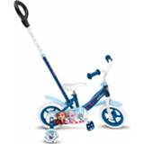 👉 Blauw wit staal meisjes Disney Frozen 2 Meisjesfiets 10 Inch 18 cm Doortrapper Blauw/Wit 3496272440335