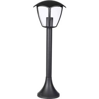 👉 Buitenlamp aluminium zwart V-tac VT-736 Tuinlamp - Sokkellamp Vierkant IP44 3800157612623
