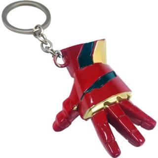 👉 Sleutelhanger metaal One Size rood mannen Marvel Avengers Hand Iron Man 8435507820264