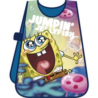 👉 Kinderschort blauw PVC One Size kinderen Nickelodeon Spongebob junior 46 cm 8430957133469