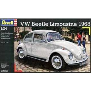 👉 Schaal One Size GeenKleur Volkswagen Beetle Limousine 1968 Revell 124 4009803070834