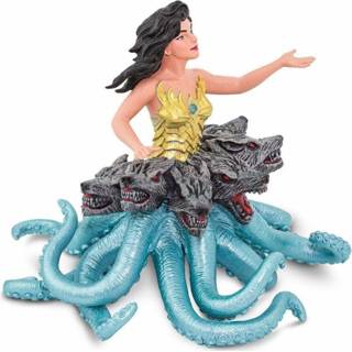 👉 Speelfiguur blauw grijs beige kunststof One Size meisjes Safari Scylla 12,75 cm blauw/grijs/beige 95866000189