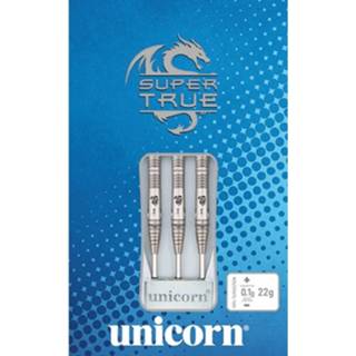 👉 Dartpijl blauw Unicorn dartpijlen Super True steeltip 90% 54722060743