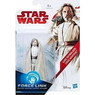 👉 Kunstof middel meerkleurig Star Wars Force Link Luke Skywalker (Jedi Master) 10cm 5010993364435
