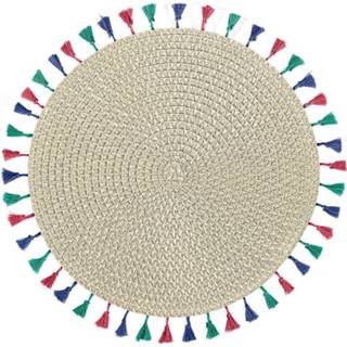 👉 Placemat polyester One Size meerkleurig Amscan boho 38 cm 192937126677