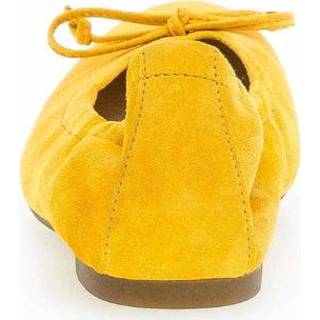 👉 Ballerina's leer geel Gabor Ballerinas 4060666173650