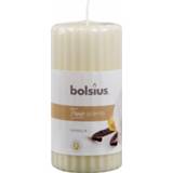 👉 Geurkaars wit wax vanille woondecoratie Bolsius True Scents 12 cm 8717847138385