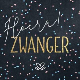 👉 Luckz Zwangerschapskaart | Confetti