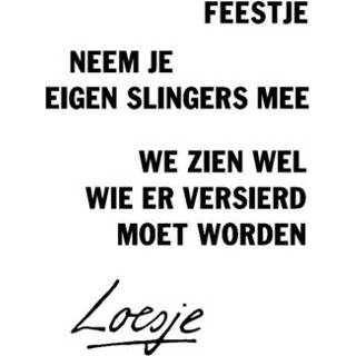 👉 Verjaardagskaart loesje wit | Grappig Quote