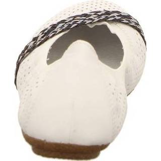 👉 Ballerina's synthetisch wit Rieker Ballerinas 4059954866459