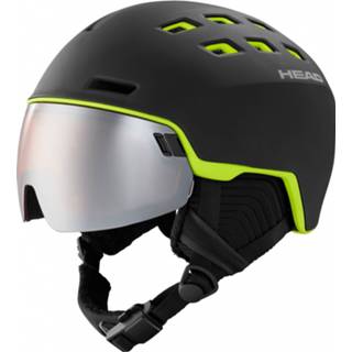 👉 Skihelm uniseks grijs zwart Head - Radar maat M/L 56-59 cm, zwart/grijs 726424859351