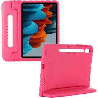 👉 Kids proof hoesje roze kinderen Samsung Galaxy Tab S7 Kidscase 8720329012981