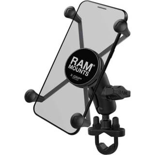 👉 Smartphonehouder large RAM Mount X-Grip smartphone houder stuurstang set - Kort