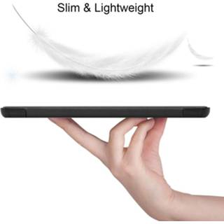 👉 Zwart book Samsung Galaxy Tab A7 2020 Smart Tri-Fold Case - 8720329041257