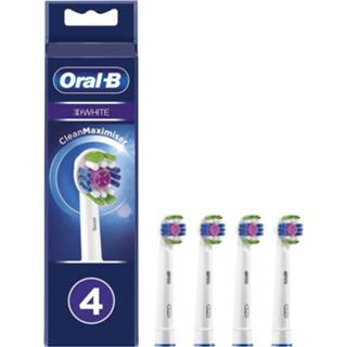 👉 Opzetborstel wit Oral-B 3D White - 4 Stuks 4210201324829