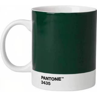 👉 Groen porselein Pantone mok 375 ml donkergroen 5711938027179
