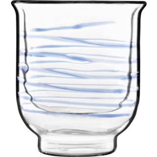 👉 Beker blauw Bormioli Luigi - Thermic glass drink 2 Asagao thee 3262202735600