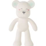 👉 Wit rubber Saro bijt- en badspeelgoed hond 12 cm 8719817553211