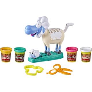 👉 Multikleur Play-Doh kleiset schaap Sherrie junior 9-delig 5010993699858